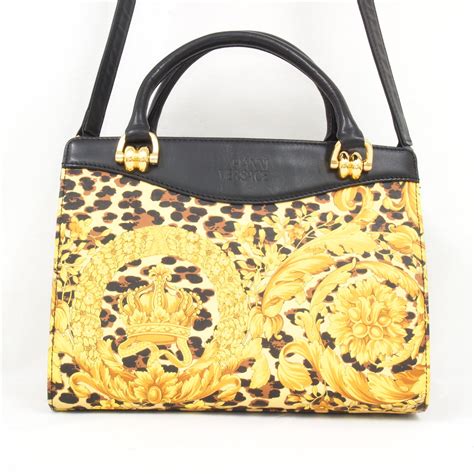 vintage versace handbags|authentic versace handbags.